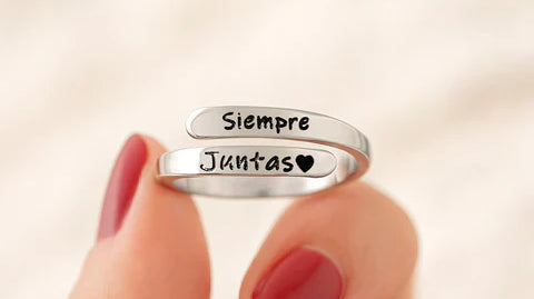 Anillos mujer acero inoxidable