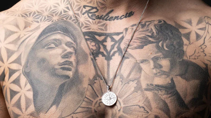 Collar Hombre: Diseños en Plata y Cadenas de Acero