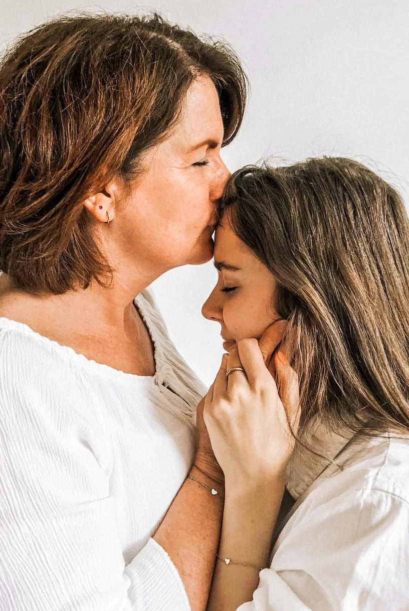 Regalar anillos y collares a una hija