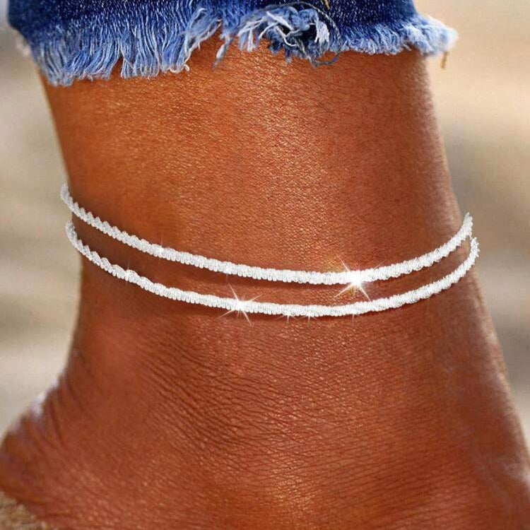 Cómo combinar las pulsera de tobillo