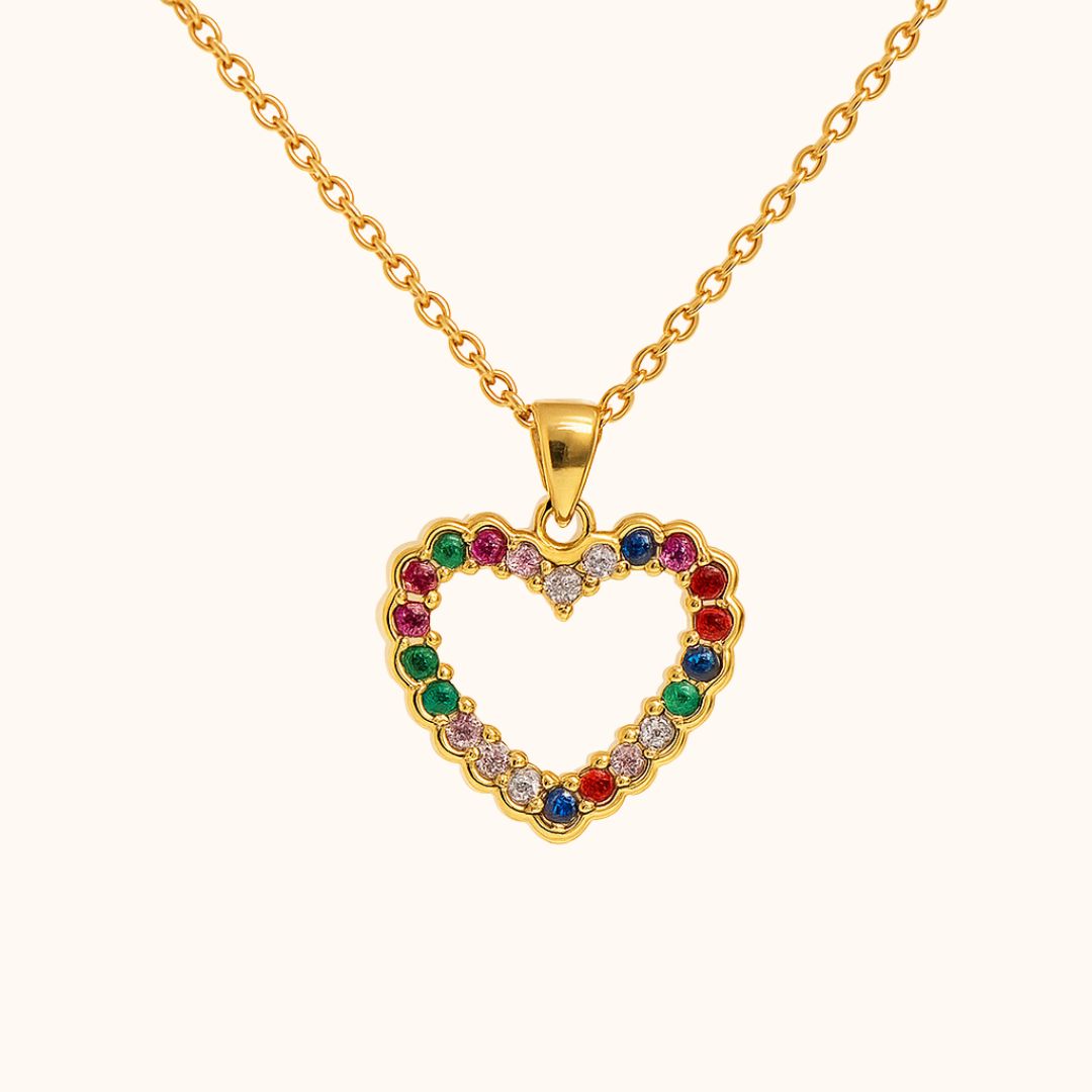 Regalar un collar que simboliza amor
