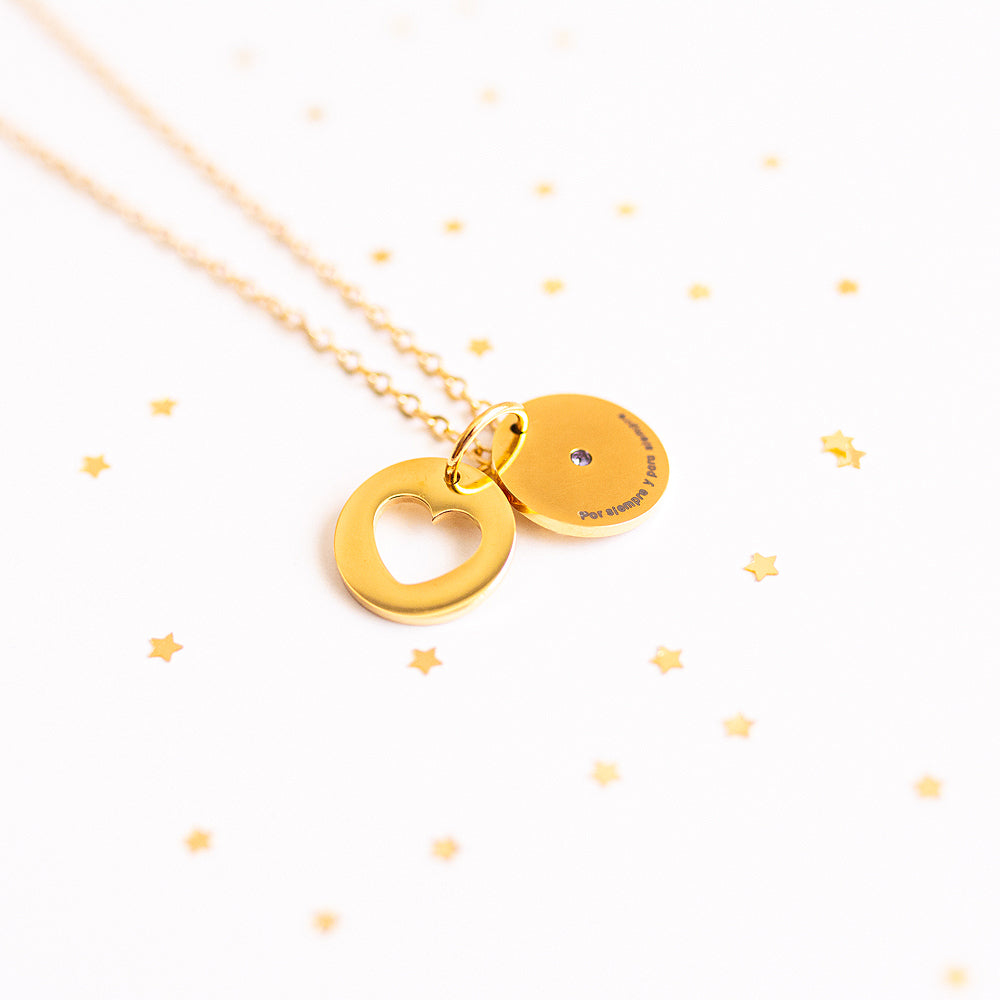 Collar Por Siempre y Para Siempre + Frasco de los sueños