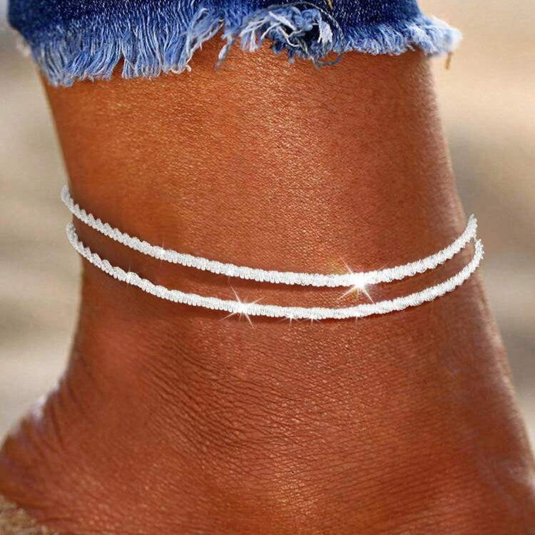 Cómo combinar las pulsera de tobillo