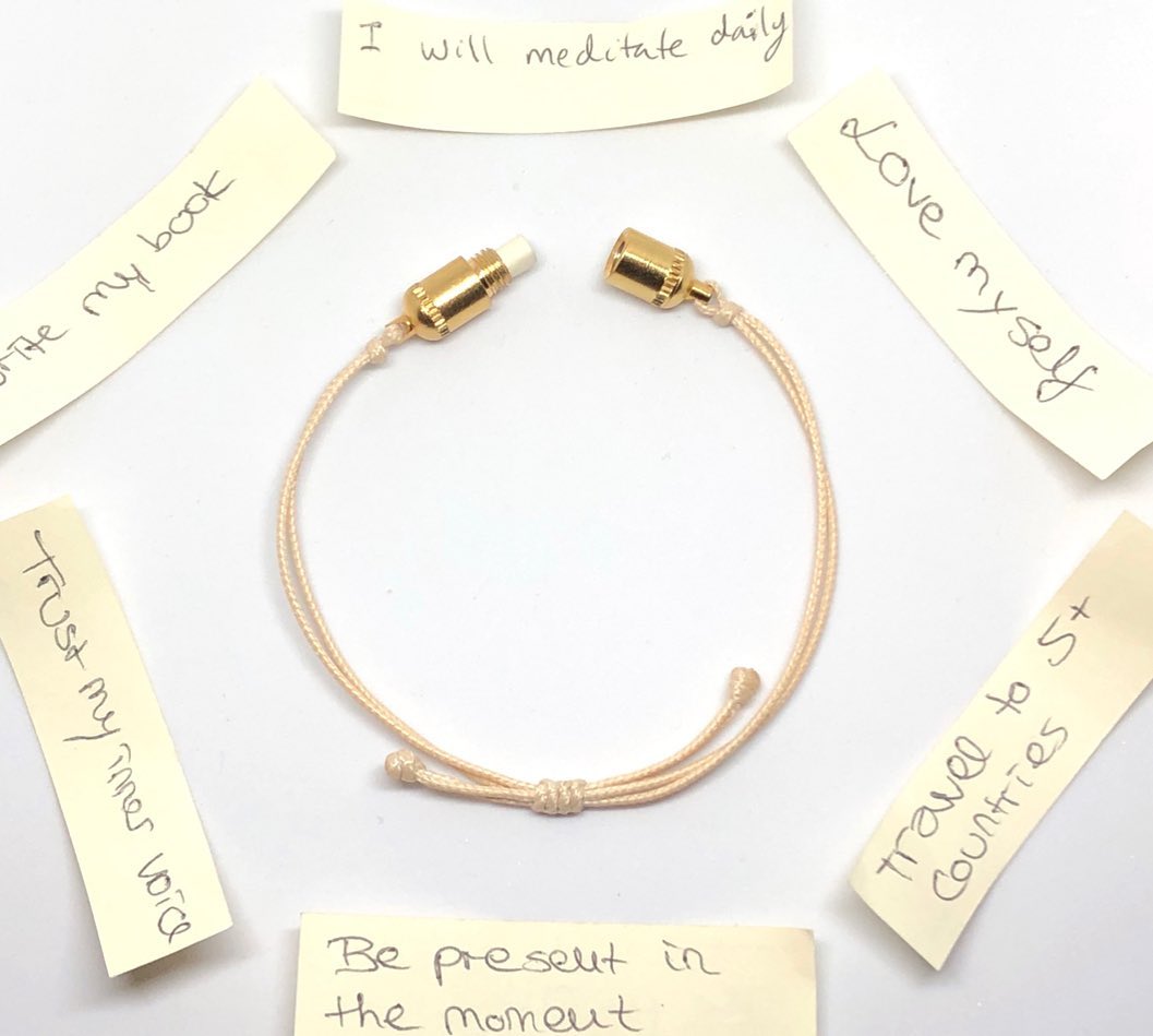 Pulsera Cápsula + Frasco de los sueños