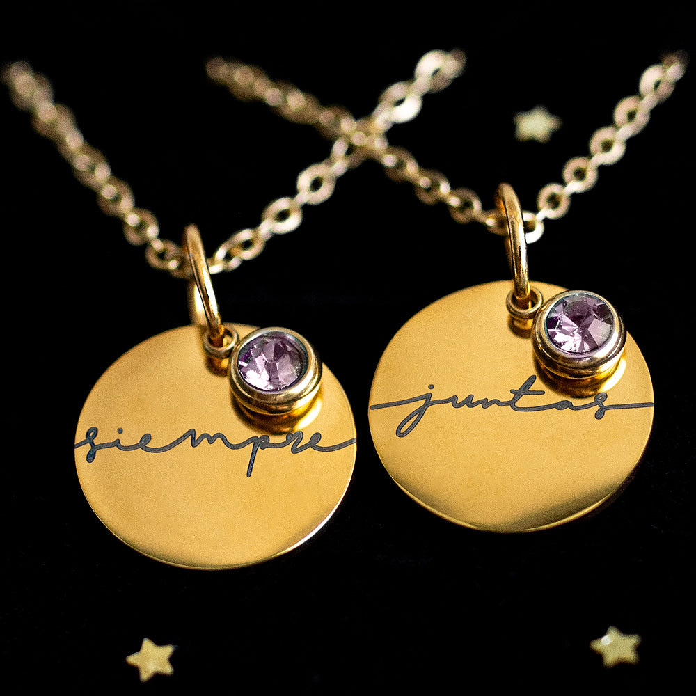 1 Collar "Siempre" + 1 Collar "Juntas"