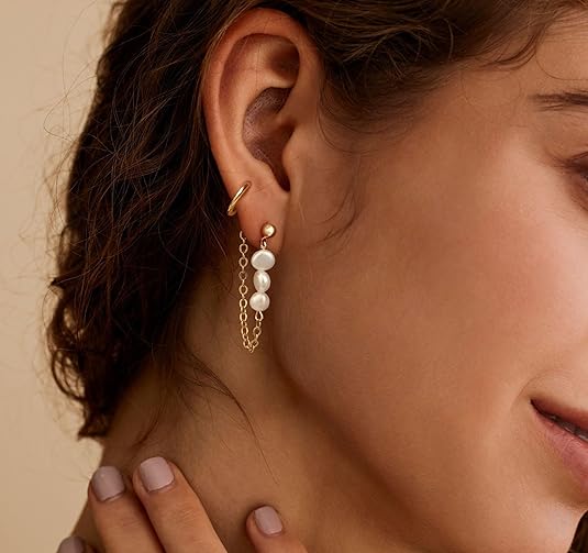 Pendientes con piedras