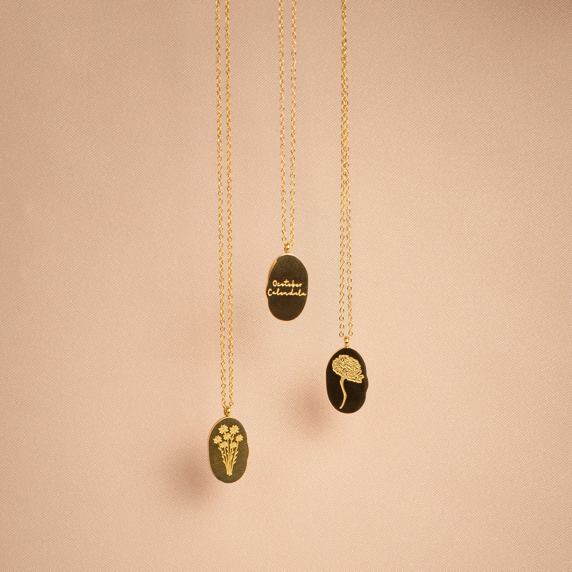 Collar Flor de Nacimiento + Frasco de los sueños