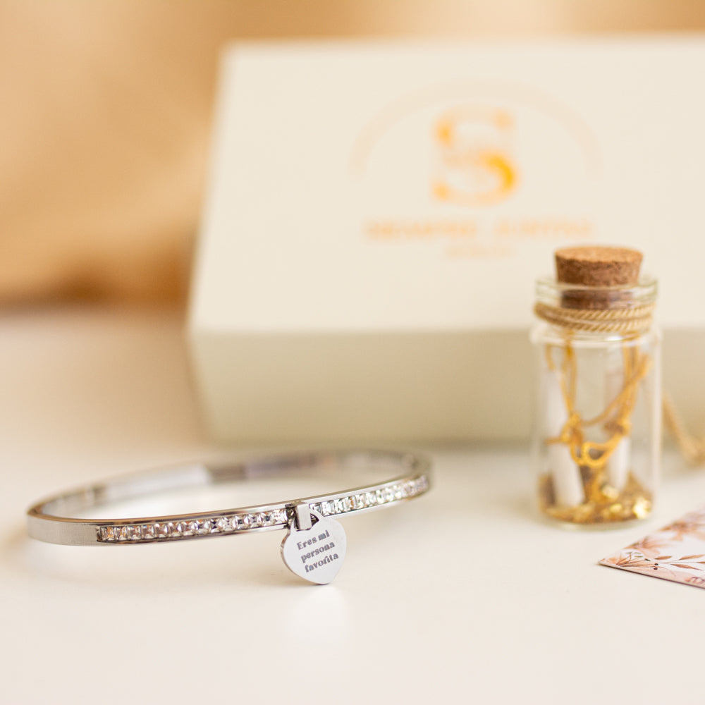 Pulsera Eres Mi Persona Favorita + Frasco de los Sueños