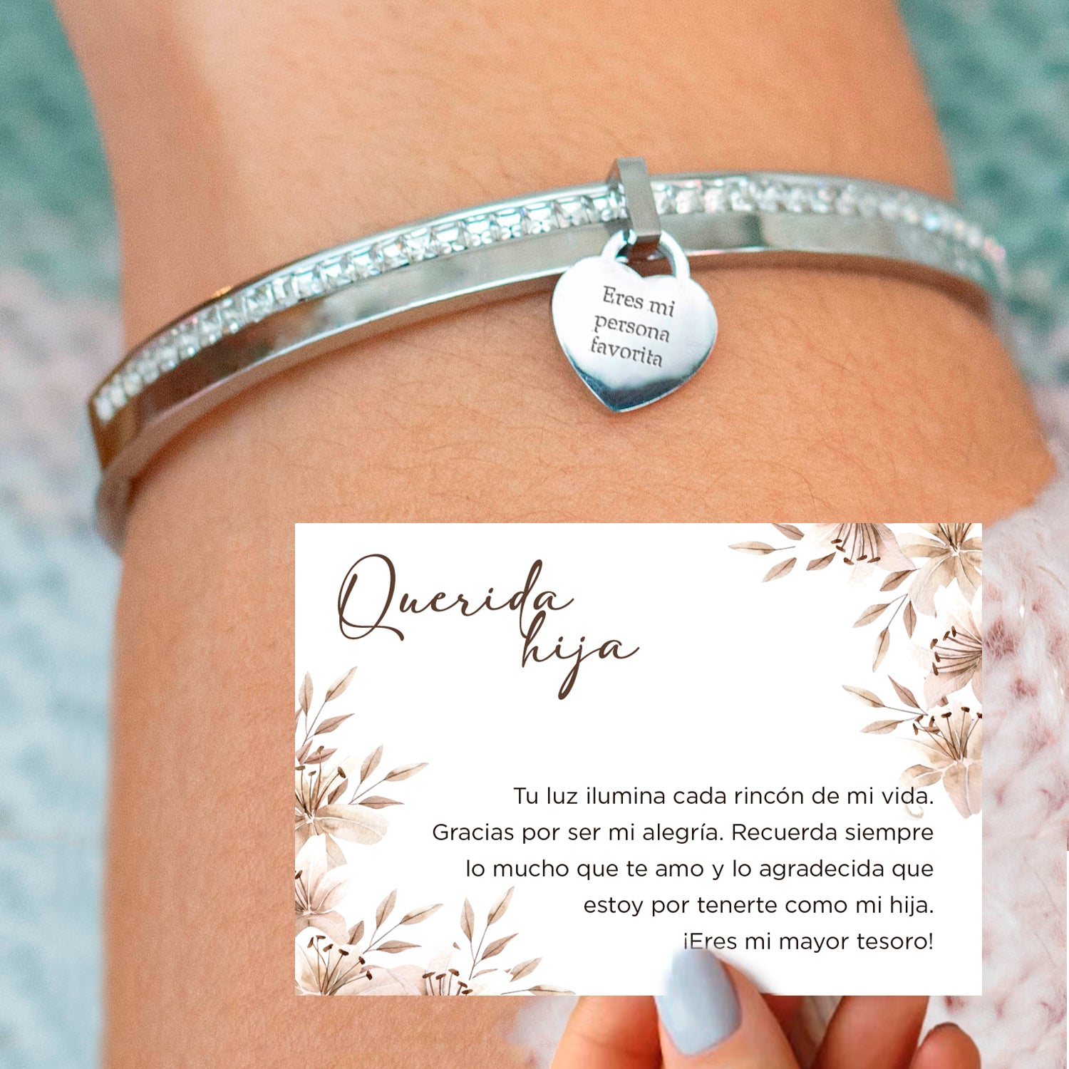 Pulsera Eres Mi Persona Favorita + Frasco de los Sueños