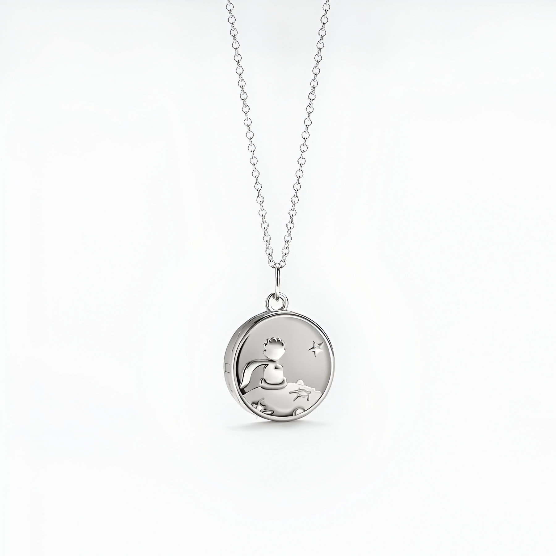 Collar relicario del Principito + Frasco de los sueños