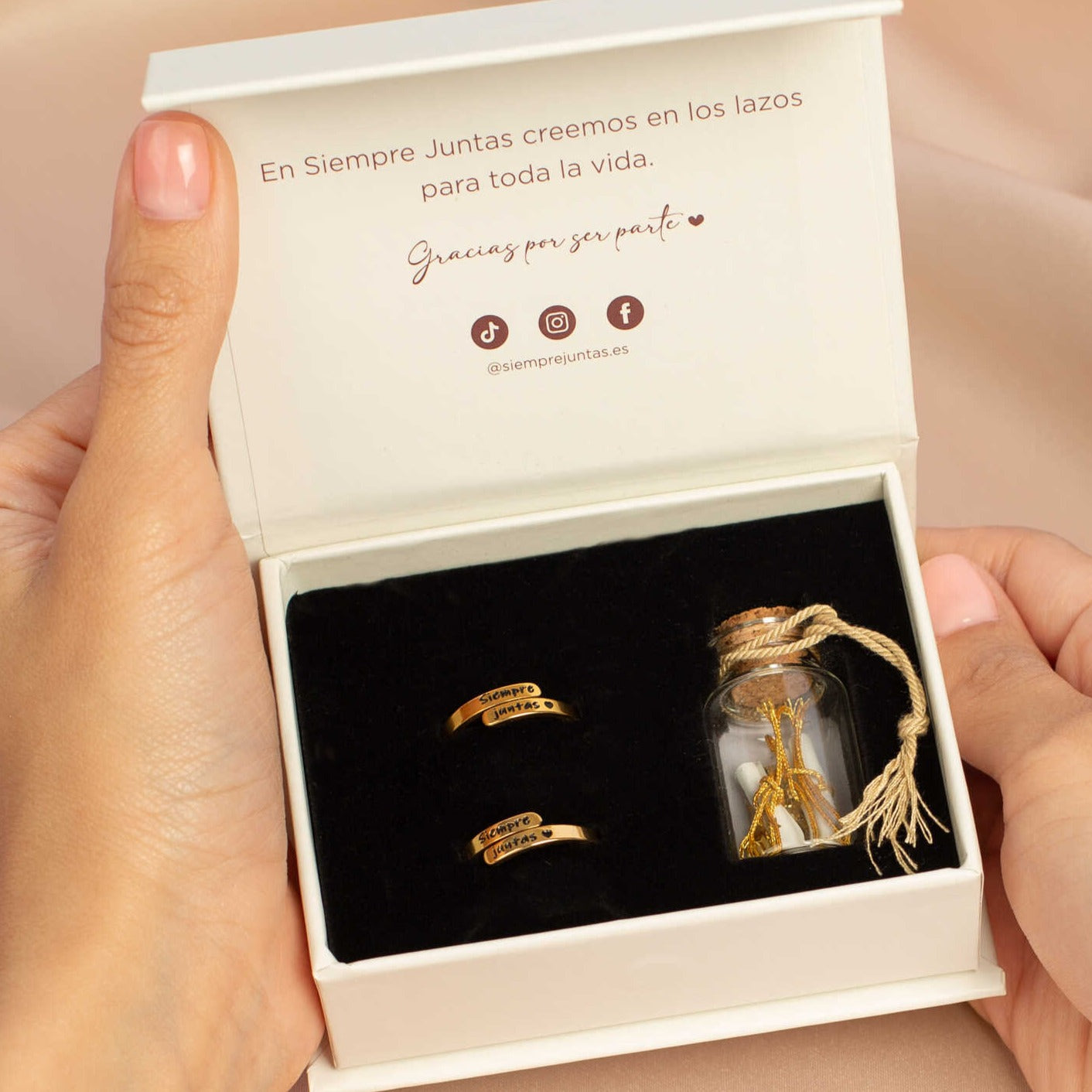 2 ANILLOS "SIEMPRE JUNTAS" (Hoy 2x1)