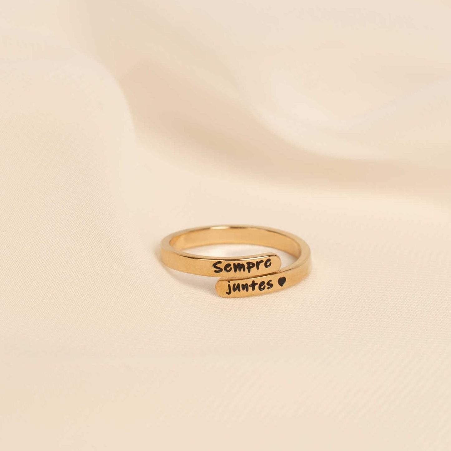 2 Anillos "Sempre juntes" (Catalán/Valenciano) + Frasco de los Sueños