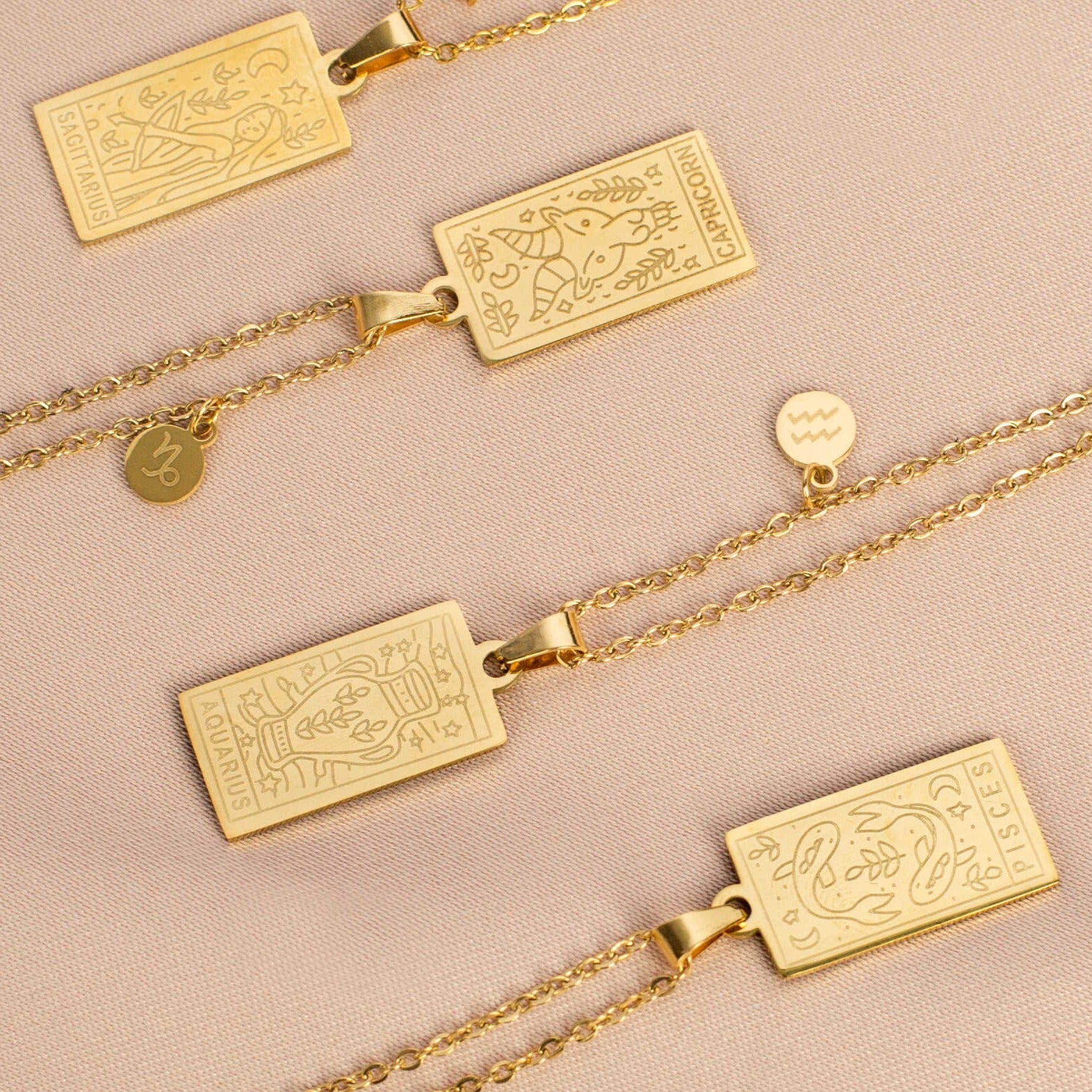 Collar Constelaciones del zodíaco + Frasco de los Sueños