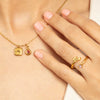 Set Collar + Anillo Cosmos + Frasco de los sueños