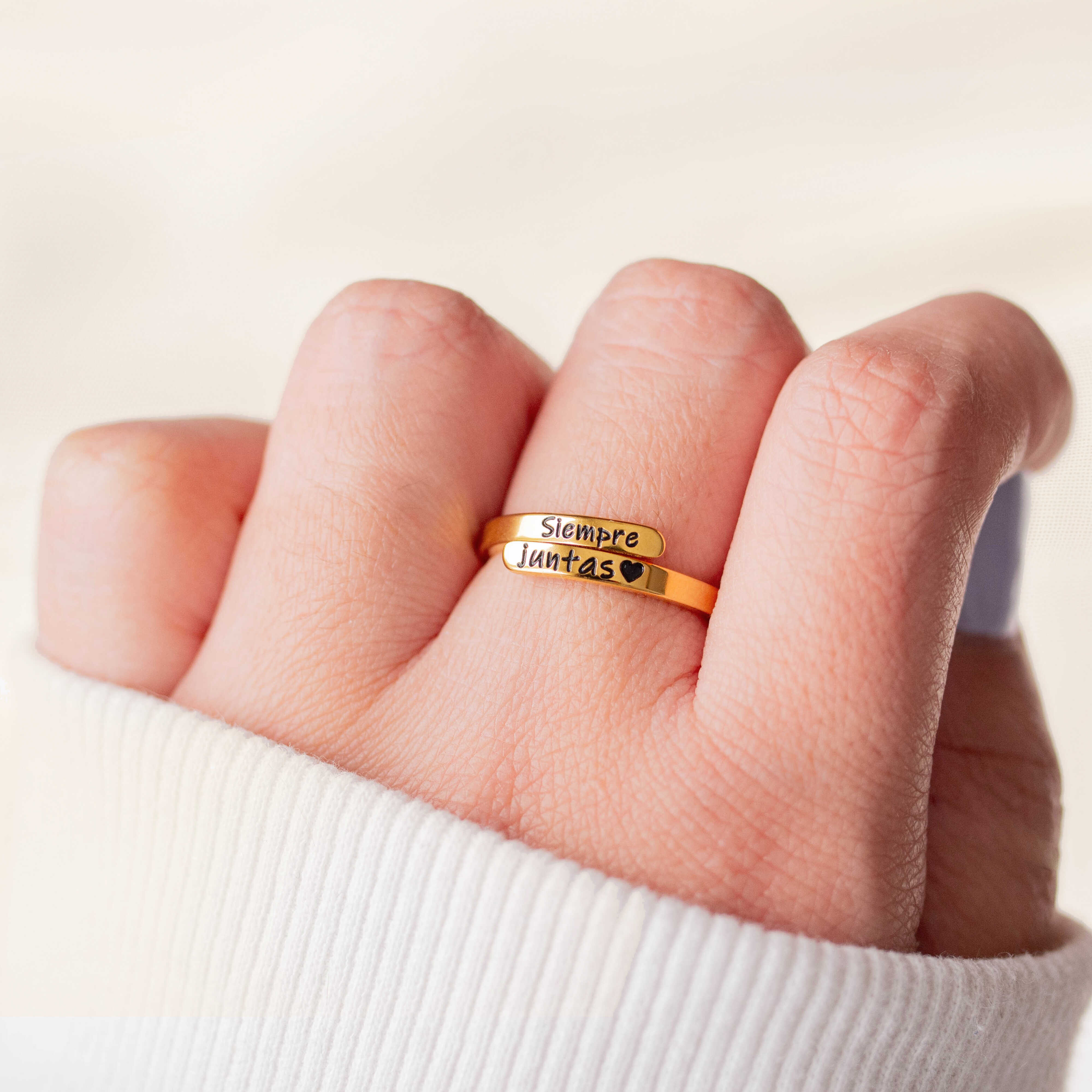 2 ANILLOS "SIEMPRE JUNTAS" (Hoy 2x1)